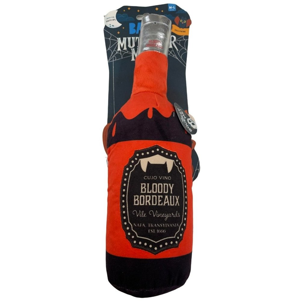 Bark Muttster Mash Bloody Bordeaux Dog Toy
